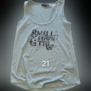 Womens small-town girl tee